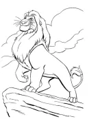 Lion King kleurplaat 2